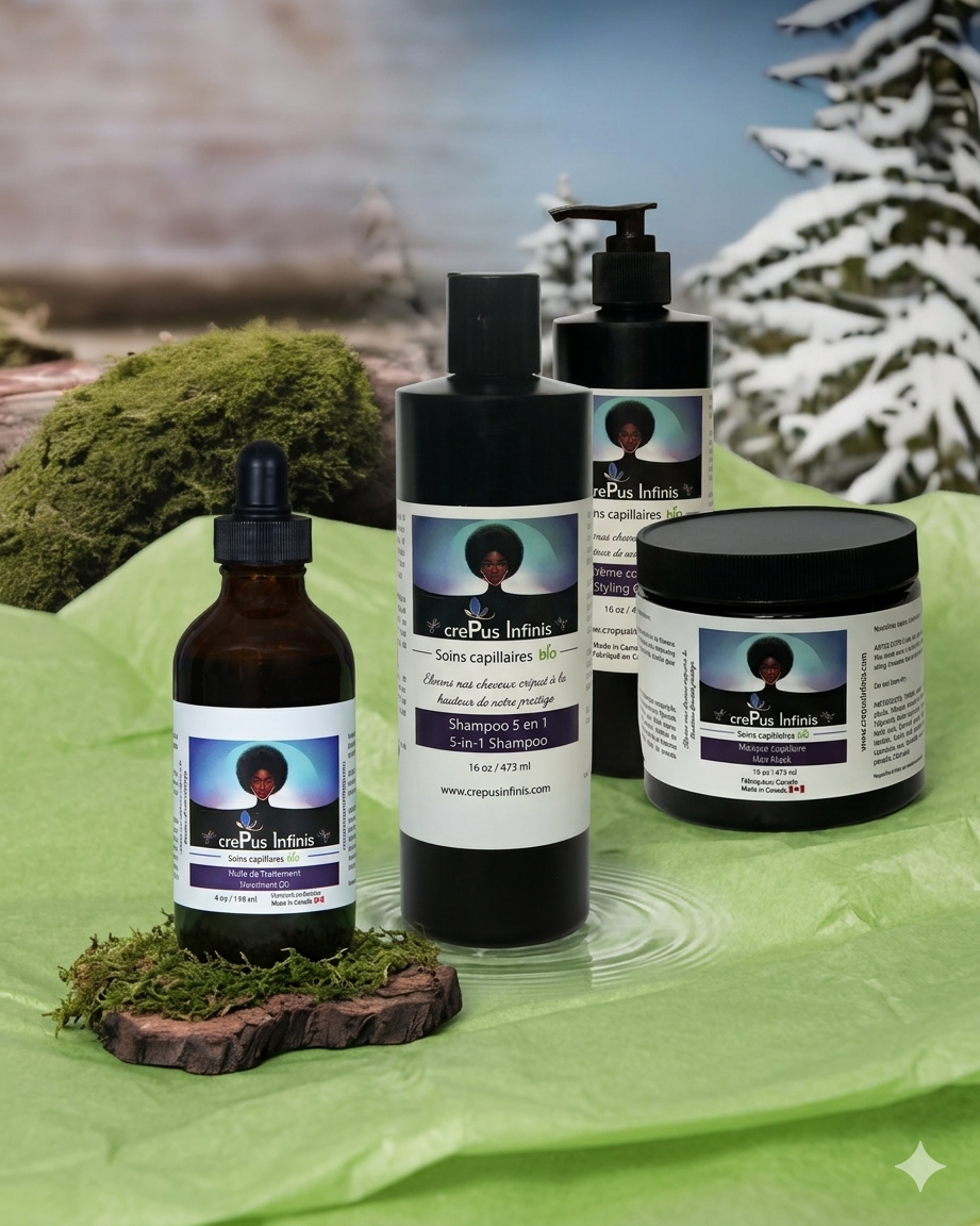 Bundle Définition Boucles — Shampoo + Masque + Crème + Huile