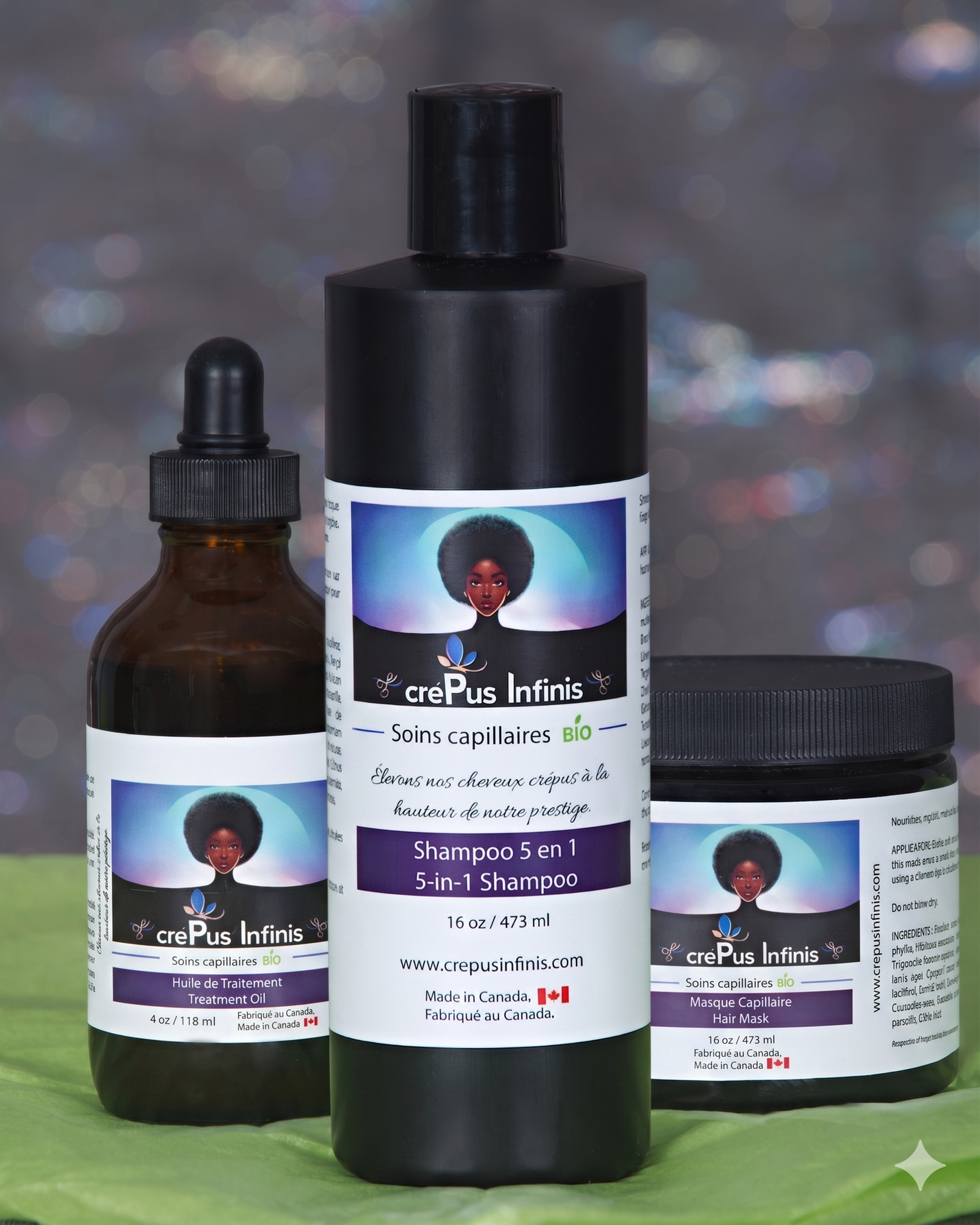 Bundle Hydratation Intense — Shampoo + Masque + Huile