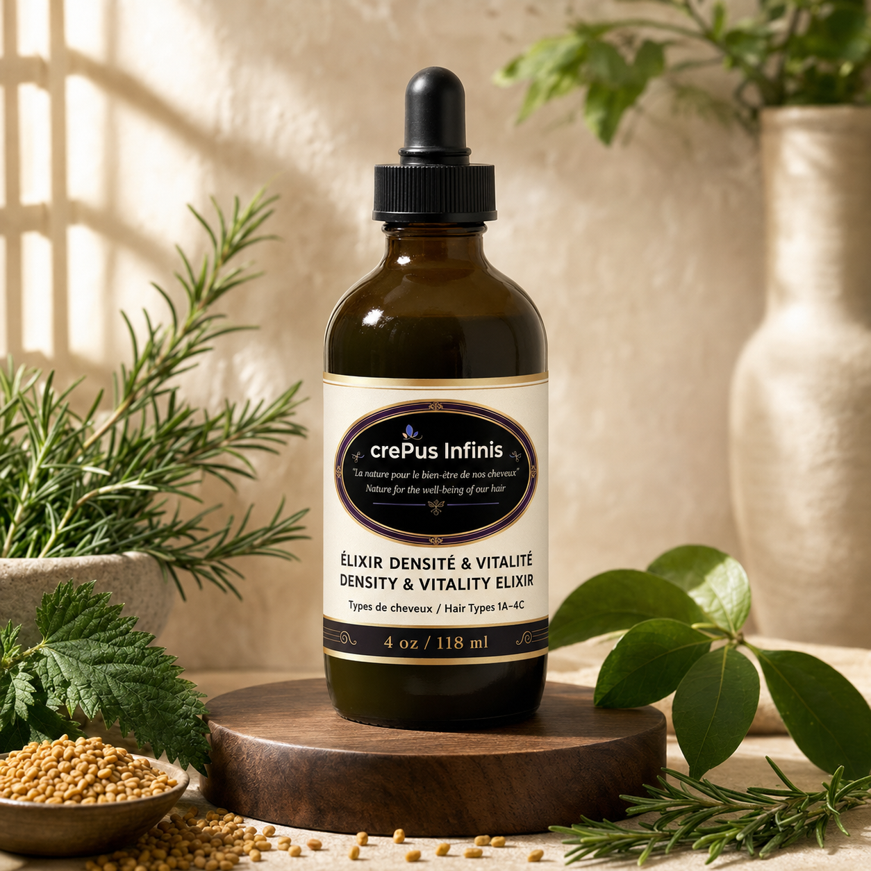 Élixir Densité & Vitalité 4oz — crePus Infinis
