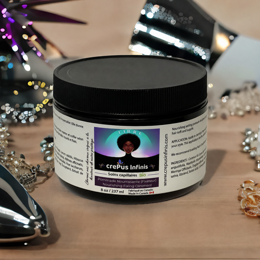 Pommade LIBRE Nourrissante Hydratante Intense crePus Infinis — soins capillaires bio cheveux crépus 3A-4C