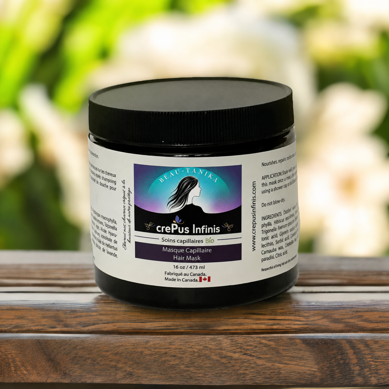 Masque BEAU-Tanika Capillaire 473ml — crePus Infinis